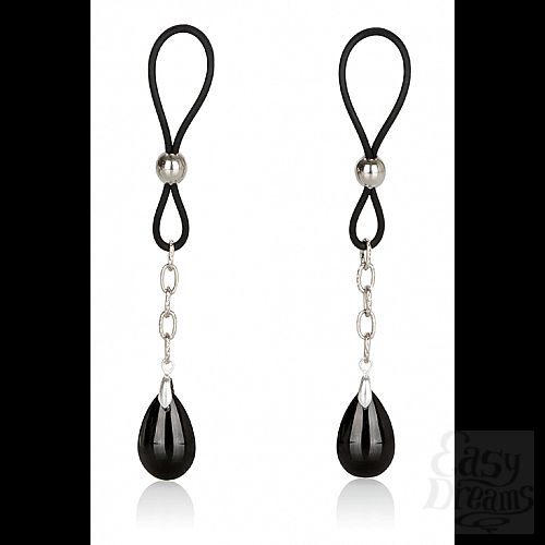  2     Nipple Play Non-Piercing Nipple Jewelry - Onyx