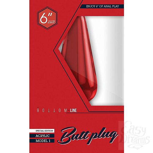  2     Bottom Line 6  Model 1 Acrylic Red - 15,5 .