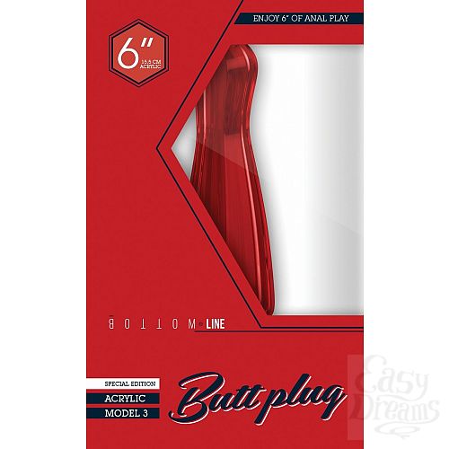  2     Bottom Line 6  Model 3 Acrylic Red - 15,5 .