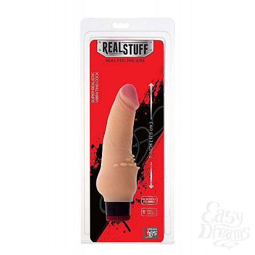  2          REALSTUFF 7INCH VIBRATOR - 17,8 .