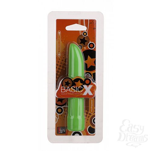  2     BASICX MULTISPEED VIBRATOR GREEN 5INCH - 13 .