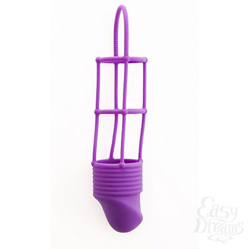 ���������� 1:  ���������� ������� �� ����� Ribbed Cockcage Purple 