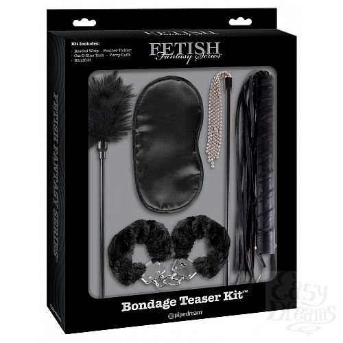  1:      Fetish Fantasy Limited Edition Bondage Teaser Kit - Black
