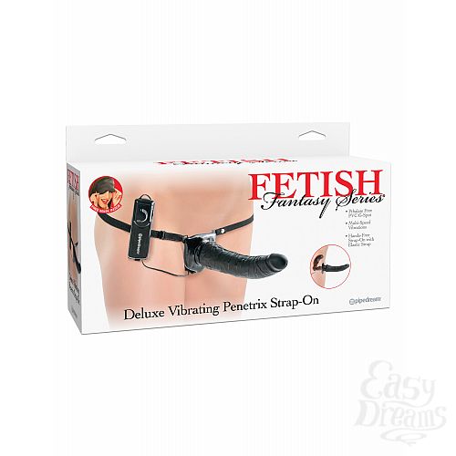  1:     Fetish Fantasy Series Deluxe Vibrating Penetrix Strap-On