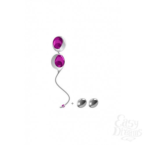  2        L1 LOVE BALLS WHITE LIGHT VIOLET