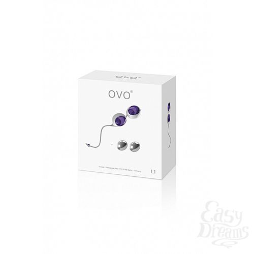  1:        L1 LOVE BALLS WHITE LILAC