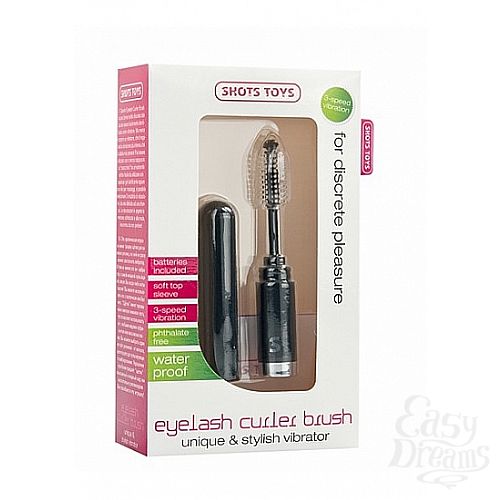  2    Eyelash Curler Brush Black SH-SHT026BLK
