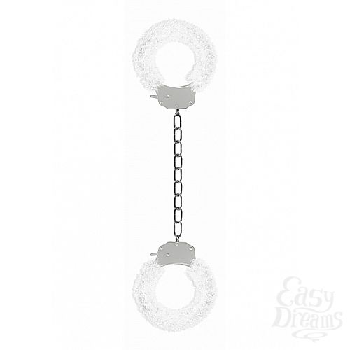  1:   Pleasure Legcuffs White SH-OU009WHT