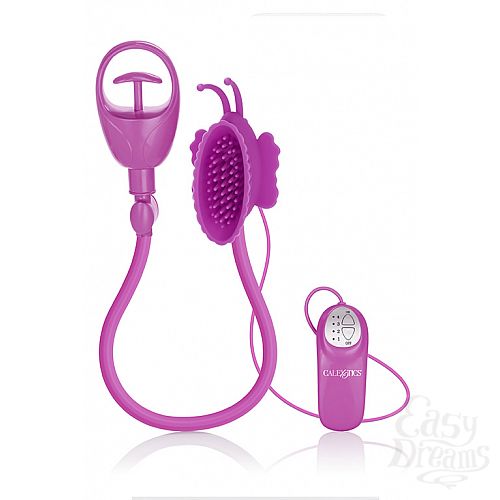  2      ADV BUTTERFLY CLIT PUMP-PNK