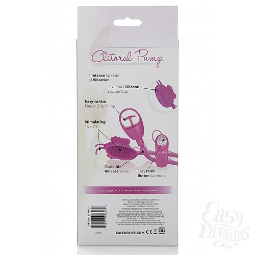  7      ADV BUTTERFLY CLIT PUMP-PNK