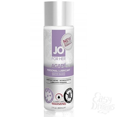  1:        JO AGAPE LUBRICANT WARMING - 60 .