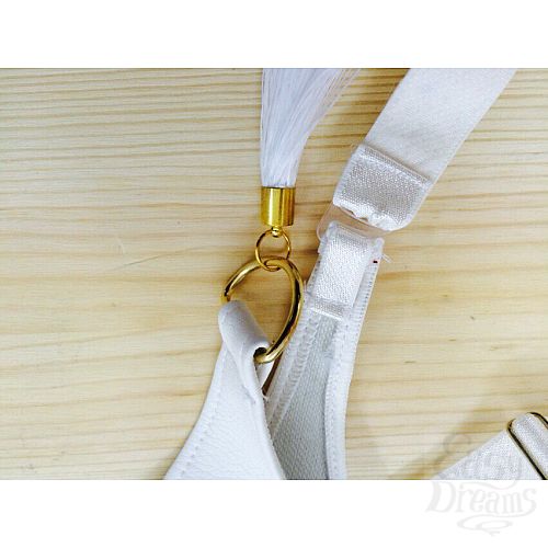 Фотография 4:  Изысканный комплект Charme set - Lolitta, S/M, Белый Фотография 4  Изысканный комплект Charme set - Lolitta, S/M, Белый