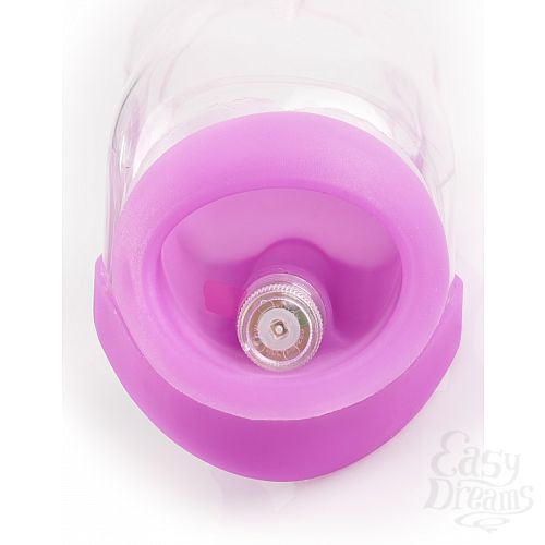  6   Fetish Fantasy Series Perfect Touch Vibrating Pump - Purple