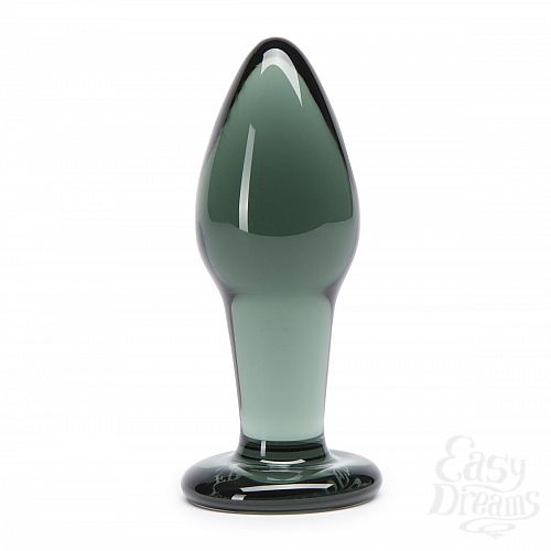  1:     DARKER SOMETHING DARKER GLASS BUTT PLUG - 10,7 .