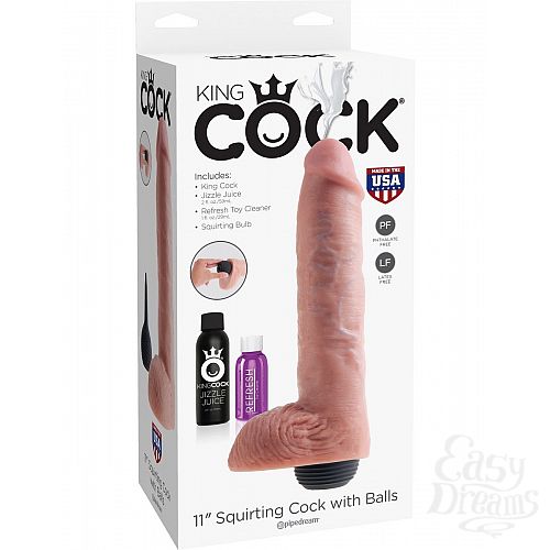  4       11  Squirting Cock w/ Balls - 27,9 .