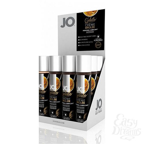  3   JO GELATO CREME BRULEE FLAVORED LUBRICANT 30mL