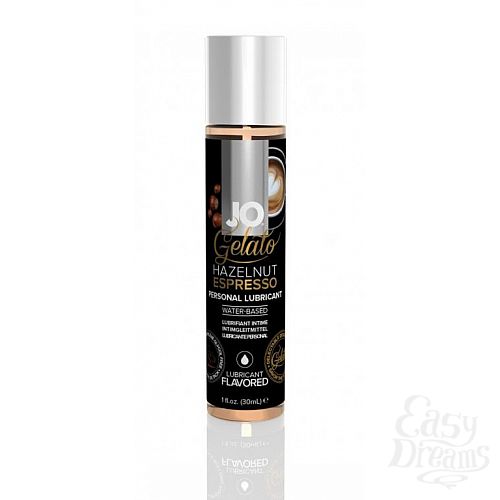  1:   JO GELATO HAZELNUT ESPRESSO FLAVORED LUBRICANT 30mL