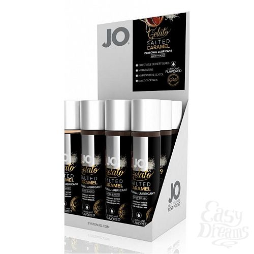  3   JO GELATO SALTED CARAMEL FLAVORED LUBRICANT 30mL