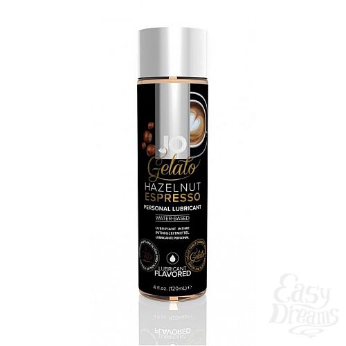  1:   JO GELATO HAZELNUT ESPRESSO FLAVORED LUBRICANT 120mL