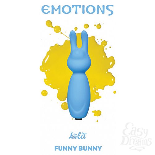  1:    Emotions Funny Bunny  blue 4007-01Lola