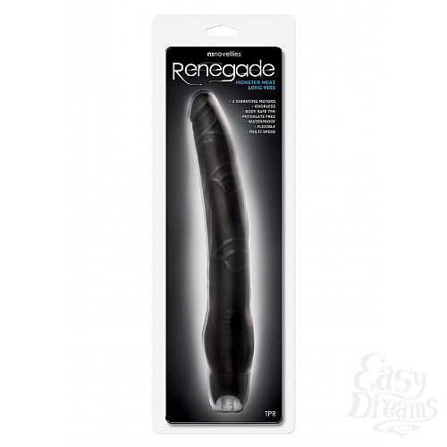  2    30  - Monster Meat Long Vibe Black, 