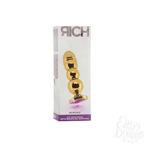  2    4.9 R10 RICH Gold/Purple Sapphire SH-RIC010GLD