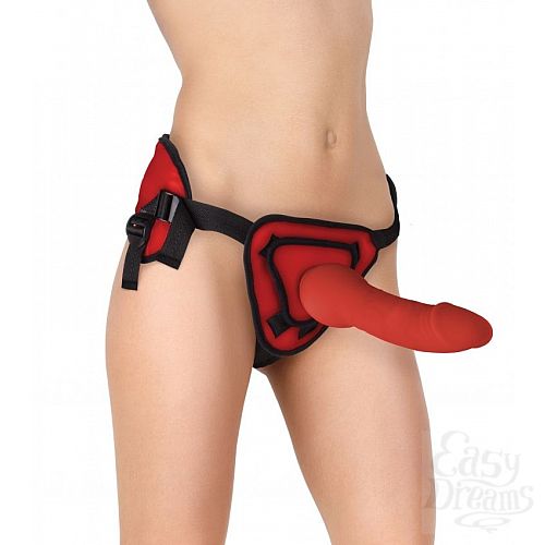  1:    Deluxe Silicone Strap On 10 Inch - 25,5 .