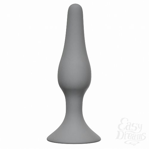  1:    Slim Anal Plug Medium Grey 4206-03Lola