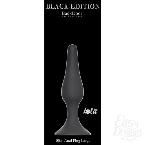  2  ׸   Slim Anal Plug Large - 12,5 .