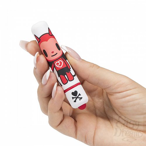  2    MINI BULLET VIBRATOR WHITE DEVIL