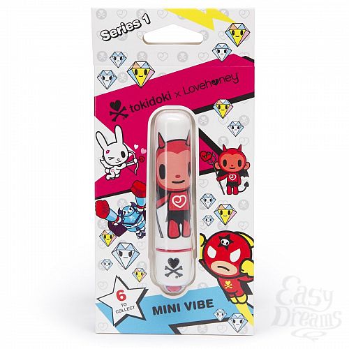  3    MINI BULLET VIBRATOR WHITE DEVIL