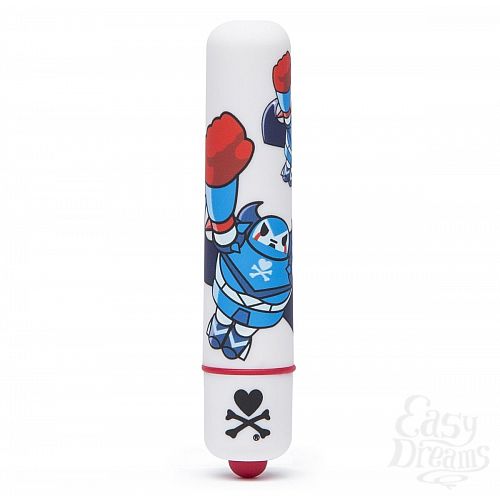  1:      MINI BULLET VIBRATOR WHITE ROBOT