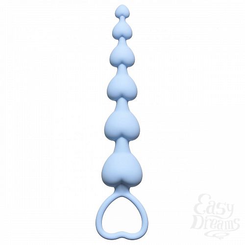  1:     Heart s Beads Blue - 18 .