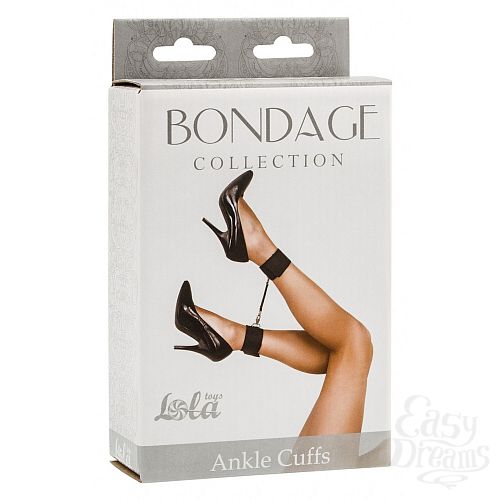  2   Bondage Collection Ankle Cuffs Plus Size, 