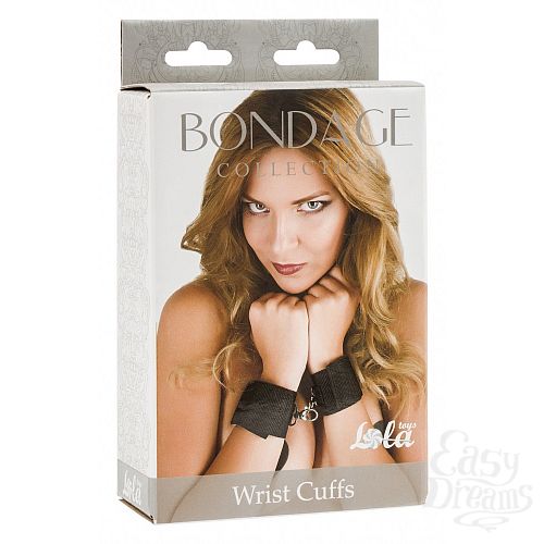  2   Bondage Collection Wrist Cuffs Plus Size , 