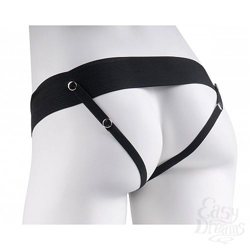  3        For Him or Her  Vibrating Hollow Strap-On - 15 .