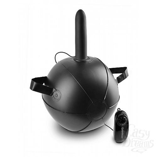  2  -        Vibrating Mini Sex Ball with 6  Dildo