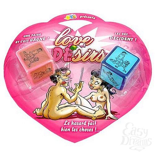  1:       Love Dice in Blister Card 