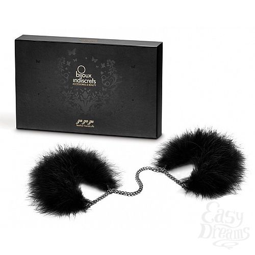  2    Za Za Zu Feather Handcuffs Bijoux