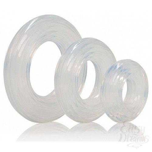  1:    3    Premium Silicone Ring Set
