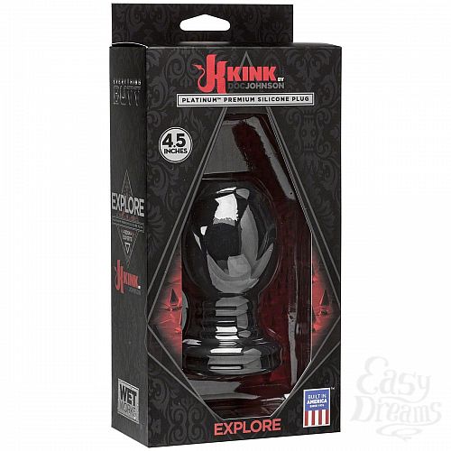  3      Kink Wet Works Explore Platinum Premium Silicone Plug 4.5  - 11,43 .