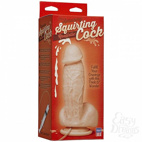  2      The Amazing Squirting Realistic Cock - 18,8 .
