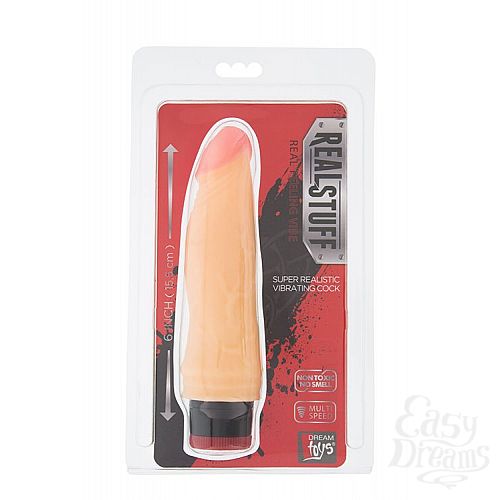  2  - REALSTUFF MULTISPEED VIBRATOR 6INCH - 15,5 .
