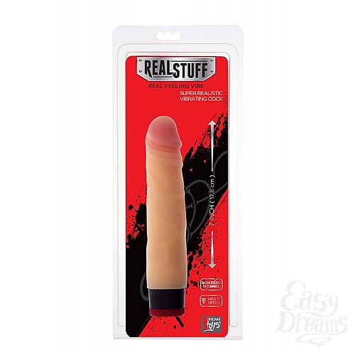  2  - REALSTUFF 7INCH VIBRATOR - 17,8 .