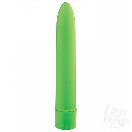  1:     BASICX MULTISPEED VIBRATOR GREEN 7INCH - 18 .