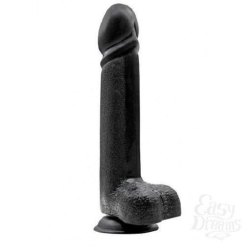  1:  ׸   MENZSTUFF BLACK KNIGHT 10INCH BUTT PLUG - 25 .
