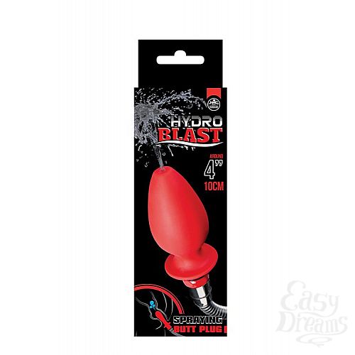  2      HYDROBLAST 4INCH BUTTPLUG SHAPE DOUCHE - 10,2 .