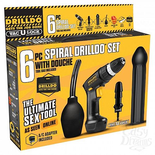  1:  - SPIRAL DRILLDO SET 6 PIECE