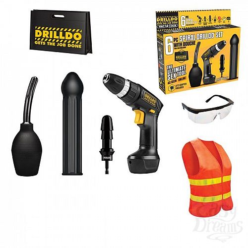  2  - SPIRAL DRILLDO SET 6 PIECE