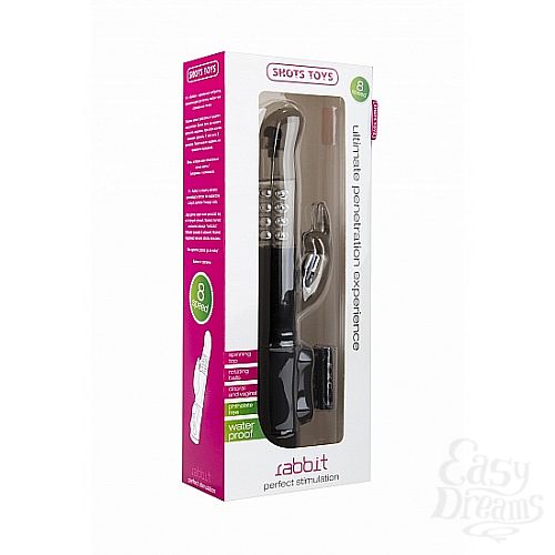  2   Rechargeable Rabbit Black SH-SHT136BLK